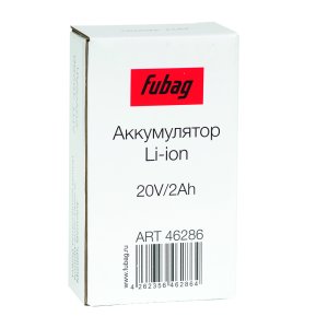 Аккумуляторная батарея FLI5S1P1202 Li-ion к бензиновым газонокосилкам FUBAG с электростартером и минирайдеру (20V/2Ah) в Оренбурге фото