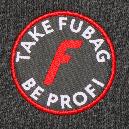 Серо-красная толстовка Fubag с капюшоном  размер M в Оренбурге фото