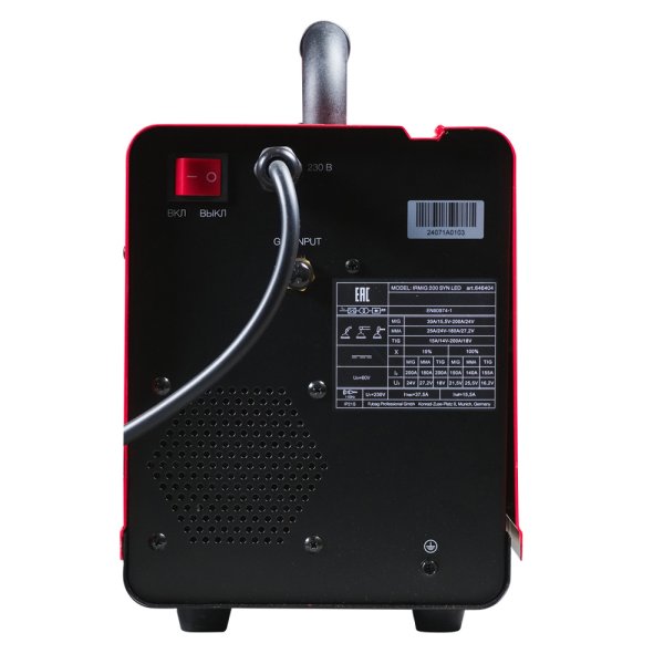 Полуавтомат сварочный инверторный FUBAG IRMIG 200 SYN LED + Маска сварщика Хамелеон FUBAG IR 4-13G M в ПОДАРОК в Оренбурге фото