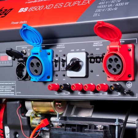Бензиновый генератор FUBAG BS 8500 XD ES DUPLEX для одно и трехфазного режимов работы Бензиновый генератор FUBAG BS 8500 XD ES DUPLEX для одно и трехфазного режимов работы в Оренбурге фото