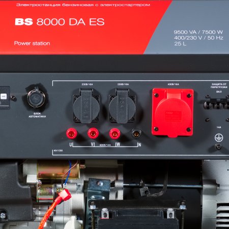 Бензиновый генератор FUBAG BS 8000 DA ES (трехфазный) с электростартером и коннектором автоматики Бензиновый генератор FUBAG BS 8000 DA ES (трехфазный) с электростартером и коннектором автоматики в Оренбурге фото