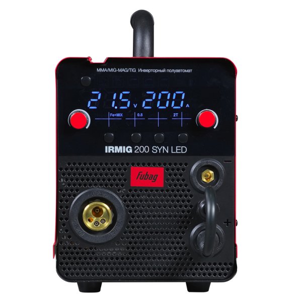 Полуавтомат сварочный инверторный FUBAG IRMIG 200 SYN LED + Маска сварщика Хамелеон FUBAG IR 4-13G M в ПОДАРОК в Оренбурге фото