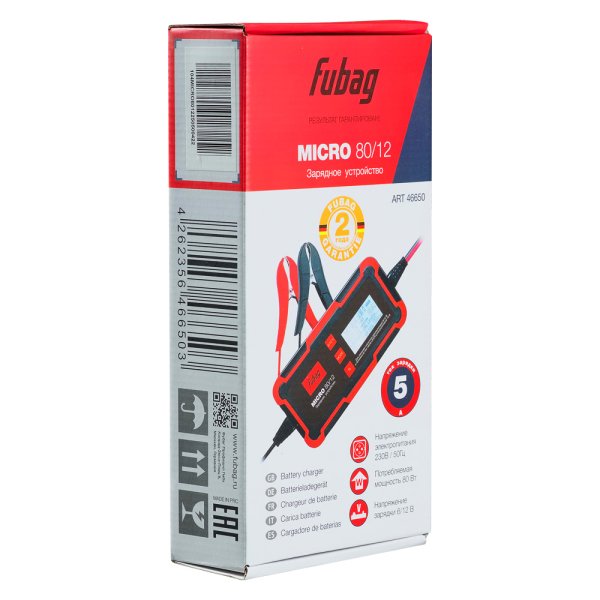 Зарядное устройство FUBAG MICRO 80/12 в Оренбурге фото