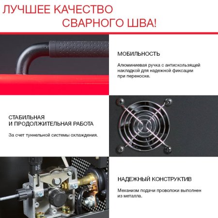 FUBAG Сварочный полуавтомат IRMIG 200 SYN с горелкой 250 А 3 м в комплекте в Оренбурге фото