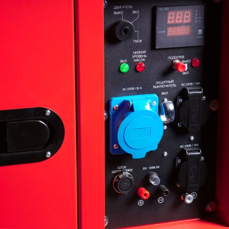 FUBAG Дизельный генератор с электростартером и коннектором автоматики DS 6500 AC ES (кожух) в Оренбурге фото