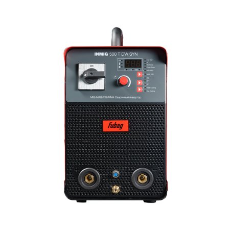 FUBAG Cварочный полуавтомат INMIG 500T DW SYN + Подающий механизм DRIVE INMIG DW SYN +Шланг-пакет 5 метров 70мм2 14 pol с жидкостным охлаждением для INMIG 500T DW SYN + Горелка FB 500 3m + Блок жидкостного охлаждения Cool 70 + Тележка для аппаратов в Оренбурге фото
