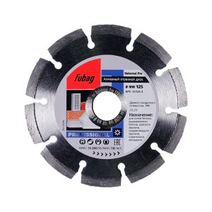 Алмазный отрезной диск FUBAG Universal Pro диам. 125/22.2 в Оренбурге фото
