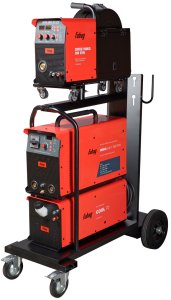 Сварочный полуавтомат INMIG 500T DW SYN + Подающий механизм DRIVE INMIG DW SYN + Шланг-пакет 5 м + Горелка FB 500 3 м + Блок жидкостного охлаждения + Тележка в Оренбурге фото