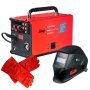 FUBAG Сварочный полуавтомат IRMIG 208 SYN PLUS (31447) + Маска сварщика Хамелеон IR 9-13N S (38072) + Сварочные краги на подкладке красные FWGN 10R (641180) в Оренбурге фото