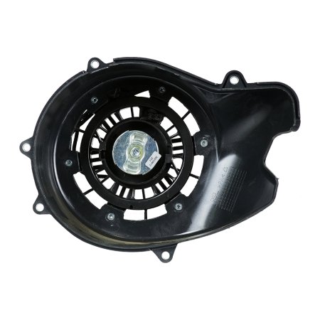 Стартер в сборе с кожухом крыльчатки к двигателю бензинового инверторного генератора FUBAG TI 3200 Стартер в сборе с кожухом крыльчатки к двигателю бензинового инверторного генератора FUBAG TI 3200