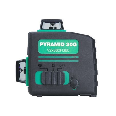FUBAG уровень лазерный 3D с зеленым лучом Pyramid 30G V2х360H360 в Оренбурге фото