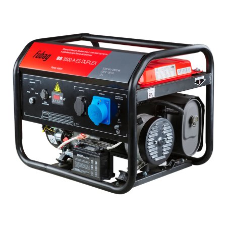 Бензиновый генератор FUBAG BS 3500 A ES DUPLEX в Оренбурге фото