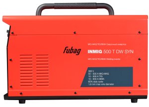 Сварочный полуавтомат INMIG 500T DW SYN + Подающий механизм DRIVE INMIG DW SYN + Шланг-пакет 5 м + Горелка FB 500 3 м + Блок жидкостного охлаждения + Тележка в Оренбурге фото